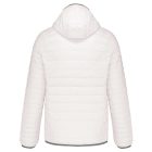 utt_ka6110wh-l Kariban KA6110 MEN'S LIGHTWEIGHT HOODED PADDED JACKET L