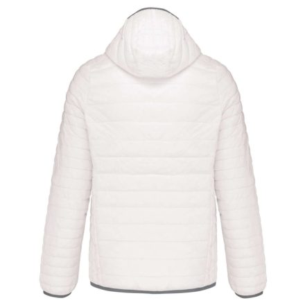utt_ka6110wh-xl Kariban KA6110 MEN'S LIGHTWEIGHT HOODED PADDED JACKET XL
