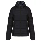 utt_ka6111bl-l Kariban KA6111 LADIES' LIGHTWEIGHT HOODED PADDED JACKET L