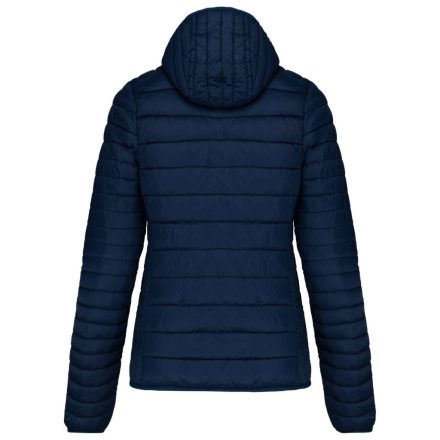 utt_ka6111nv-2xl Kariban KA6111 LADIES' LIGHTWEIGHT HOODED PADDED JACKET 2XL