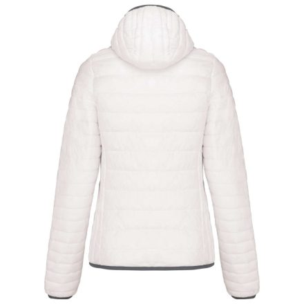 utt_ka6111wh-xs Kariban KA6111 LADIES' LIGHTWEIGHT HOODED PADDED JACKET XS