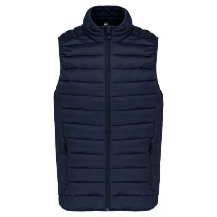 utt_ka6113nv-l Kariban KA6113 MEN’S LIGHTWEIGHT SLEEVELESS FAKE DOWN JACKET L