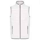utt_ka6113wh-l Kariban KA6113 MEN’S LIGHTWEIGHT SLEEVELESS FAKE DOWN JACKET L