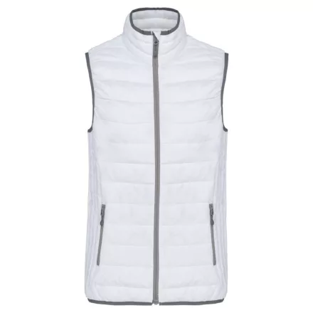 utt_ka6114wh-2xl Kariban KA6114 LADIES' LIGHTWEIGHT SLEEVELESS FAKE DOWN JACKET 2XL