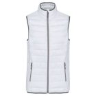 utt_ka6114wh-l  Kariban KA6114 LADIES' LIGHTWEIGHT SLEEVELESS FAKE DOWN JACKET L