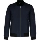 utt_ka6122nv-2xl Kariban KA6122 MEN'S BOMBER JACKET 2XL