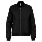utt_ka6123bl-l Kariban KA6123 LADIES' BOMBER JACKET L