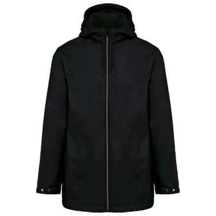 utt_ka6153bl-m Kariban KA6153 UNISEX HOODED JACKET WITH MICRO-POLARFLEECE LINING M