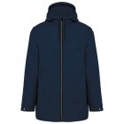 utt_ka6153nv-xl  Kariban KA6153 UNISEX HOODED JACKET WITH MICRO-POLARFLEECE LINING XL