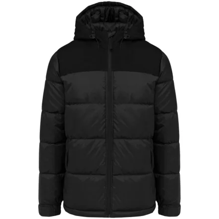 utt_ka6163bl-4xl Kariban KA6163 UNISEX BI-TONE PADDED JACKET WITH HOOD 4XL