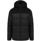 utt_ka6163bl-xs Kariban KA6163 UNISEX BI-TONE PADDED JACKET WITH HOOD XS