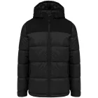 utt_ka6163bl-xs Kariban KA6163 UNISEX BI-TONE PADDED JACKET WITH HOOD XS