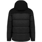 utt_ka6163bl-xs Kariban KA6163 UNISEX BI-TONE PADDED JACKET WITH HOOD XS
