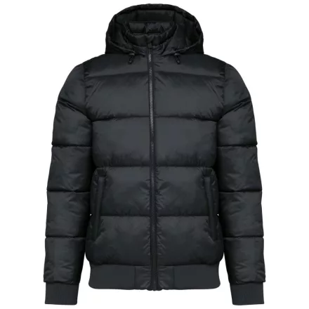 utt_ka6166bl-xs Kariban KA6166 UNISEX RECYCLED RIPSTOP JACKET WITH HOOD XS