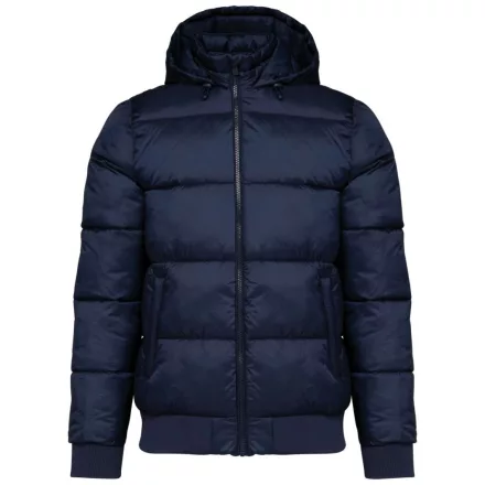 utt_ka6166nv-4xl Kariban KA6166 UNISEX RECYCLED RIPSTOP JACKET WITH HOOD 4XL