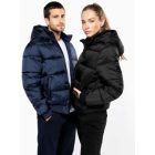utt_ka6166nv-xs Kariban KA6166 UNISEX RECYCLED RIPSTOP JACKET WITH HOOD XS