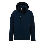 utt_ka650nv-xl  Kariban KA650 MEN'S HOODED SOFTSHELL LINED PARKA XL