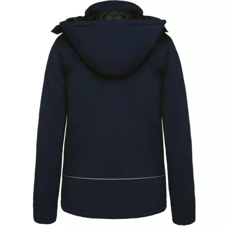 utt_ka651nv-2xl Kariban KA651 LADIES’ HOODED SOFTSHELL LINED PARKA 2XL
