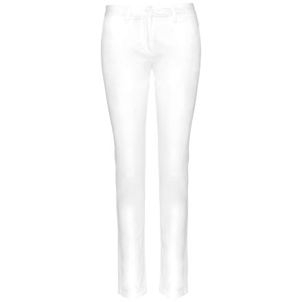 utt_ka741wh-44 Kariban KA741 LADIES' CHINO TROUSERS 44