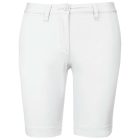 utt_ka751wh-40 Kariban KA751 LADIES' CHINO BERMUDA SHORTS 40