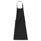 utt_ka8007bl-u Kariban KA8007 APRON WITH POCKET IN ORGANIC COTTON U