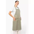 utt_ka8007bl-u Kariban KA8007 APRON WITH POCKET IN ORGANIC COTTON U