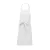 utt_ka885wh-u Kariban KA885 COTTON APRON WITH POCKET U