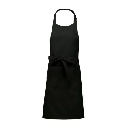 utt_ka890bl-u Kariban KA890 POLYESTER COTTON APRON WITH POCKET U