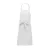 utt_ka890wh-u Kariban KA890 POLYESTER COTTON APRON WITH POCKET U