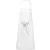 utt_ka895wh-u Kariban KA895 COTTON APRON WITHOUT POCKET U