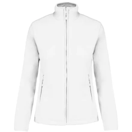 utt_ka907wh-m Kariban KA907 MAUREEN - LADIES' FULL ZIP MICROFLEECE JACKET M