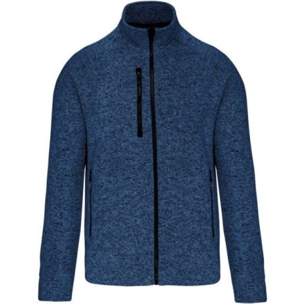 utt_ka9106nvm-xl Kariban KA9106 MEN'S FULL ZIP HEATHER JACKET XL