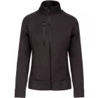 utt_ka9107dagm-l Kariban KA9107 LADIES' FULL ZIP HEATHER JACKET L