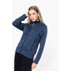 utt_ka9107lgme-m Kariban KA9107 LADIES' FULL ZIP HEATHER JACKET M