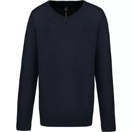 utt_ka9109nv-10-12  Kariban KA9109 KIDS' V-NECK JUMPER 10/12