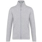 utt_ka911ash-l Kariban KA911 FALCO - FULL ZIP MICROFLEECE JACKET L