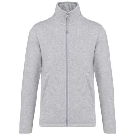 utt_ka911ash-l Kariban KA911 FALCO - FULL ZIP MICROFLEECE JACKET L