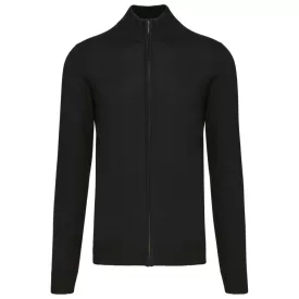   utt_ka961bl-4xl Kariban KA961 MEN'S FULL ZIP CARDIGAN 4XL