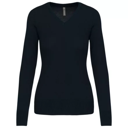 utt_ka966nv-xl  Kariban KA966 LADIES' V-NECK JUMPER XL