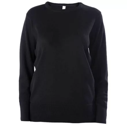 utt_ka968bl-s Kariban KA968 LADIES' CREW NECK JUMPER S