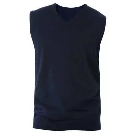 utt_ka969nv-s Kariban KA969 MEN'S SLEEVELESS V-NECK JUMPER S