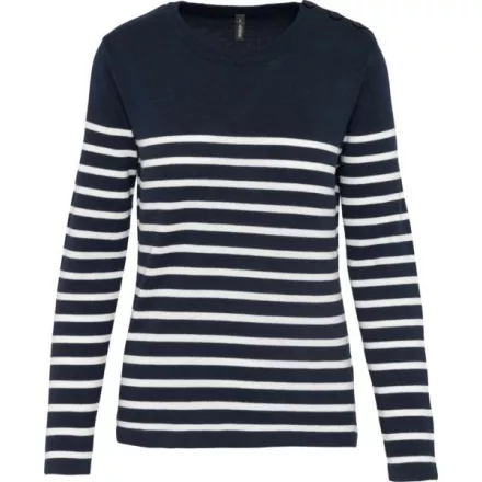 utt_ka990stnv-owh-s Kariban KA990 LADIES' SAILOR JUMPER S