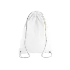 utt_ki0125wh-u Kimood KI0125 COTTON DRAWSTRING BACKPACK U