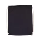 utt_ki0139bl-u Kimood KI0139 ORGANIC COTTON BACKPACK WITH DRAWSTRING CARRY HANDLES U