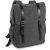 utt_ki0143wdgr-u Kimood KI0143 FLAP-TOP CANVAS BACKPACK U