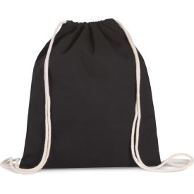   utt_ki0154bl-u Kimood KI0154 DRAWSTRING BAG WITH THICK STRAPS U