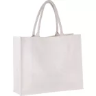 utt_ki0219wh-u Kimood KI0219 JUTE BEACH BAG U