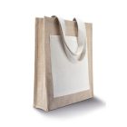utt_ki0221li-u Kimood KI0221 JUTE SHOPPER BAG U