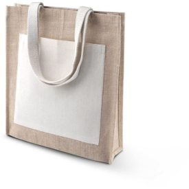 utt_ki0221na-u Kimood KI0221 JUTE SHOPPER BAG U