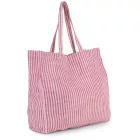 utt_ki0236irb-na-u Kimood KI0236 JUCO STRIPED SHOPPER BAG U